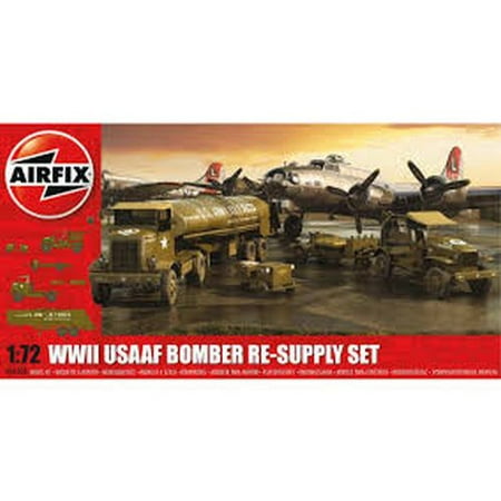 Airfix WWII USAAF 8th Air Force Bomber Resupply 172 Military Plastic Model Kit for sale online